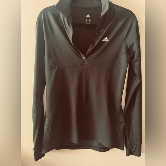 Adidas Climate light Weight Women’s Pullover Sweather Black Small - Picture 10 of 12